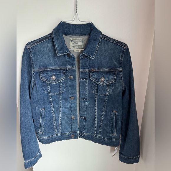 Other - NWT Polo Ralph Lauren Girls Trucker Denim Jacket Size 14